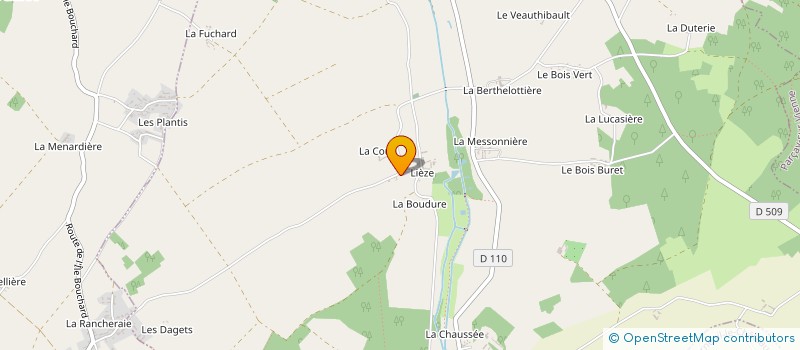 localisation de l'entreprise CLUB OMNISPORTS BOUCHARDAIS  L'ILE BOUCHARD