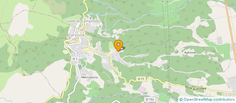 localisation de l'entreprise CLUB OMNISPORTS COSTA VERDE à VALLE-DI-CAMPOLORO