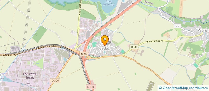 localisation de l'entreprise CLUB OMNISPORTS DE SACLAY à SACLAY