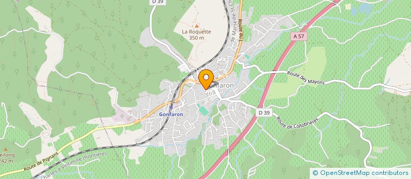 localisation de l'entreprise CLUB OMNISPORTS GONFARONNAIS à GONFARON