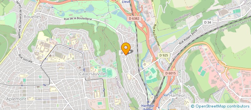 localisation de l'entreprise CLUB OMNISPORTS HARFLEURAIS à HARFLEUR