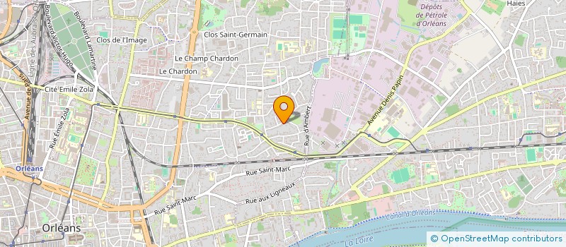 localisation de l'entreprise CLUB ORLEANS SPORT AQUATIQUE à ORLEANS