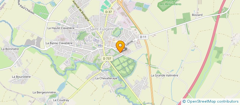localisation de l'entreprise CLUB ORNITHOLOGIQUE FULGENTAIS à SAINT-FULGENT