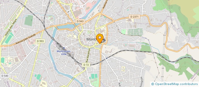 localisation de l'entreprise CLUB ORNITHOLOGIQUE MONTLUCONNAIS à MONTLUCON