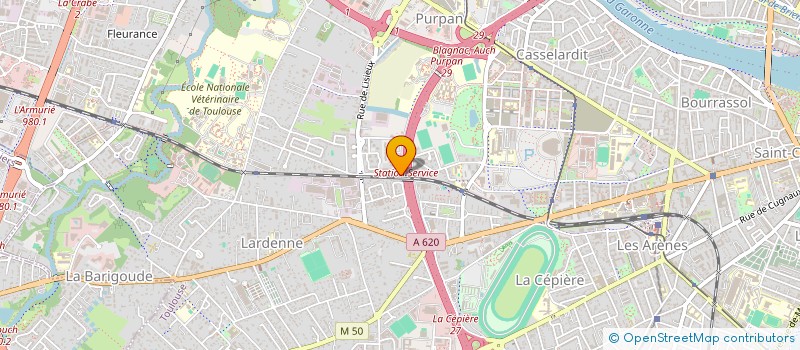 localisation de l'entreprise CLUB P.911 à TOULOUSE