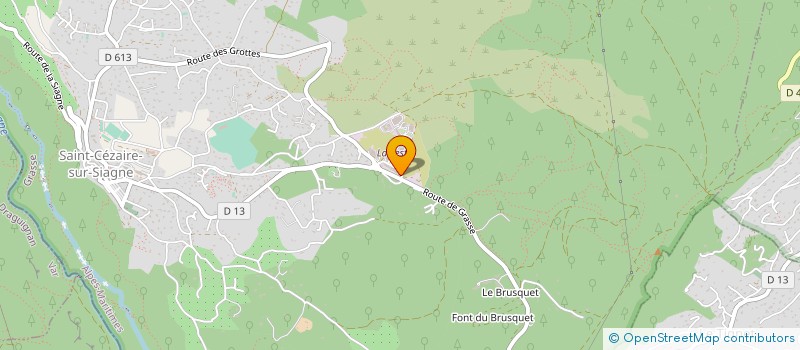 localisation de l'entreprise CLUB PARFUM à SAINT-CEZAIRE-SUR-SIAGNE