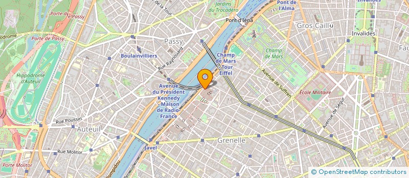 localisation de l'entreprise CLUB PARTAGE  PARIS