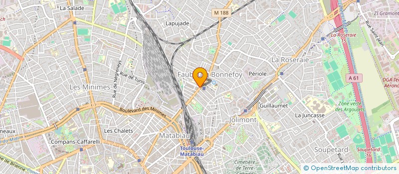localisation de l'entreprise CLUB PASOROCK à TOULOUSE