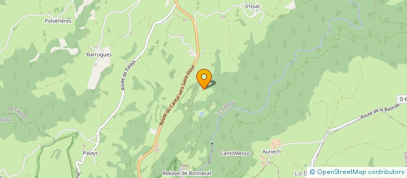 localisation de l'entreprise CLUB PATRIMOINE DE LASSOUTS  LASSOUTS