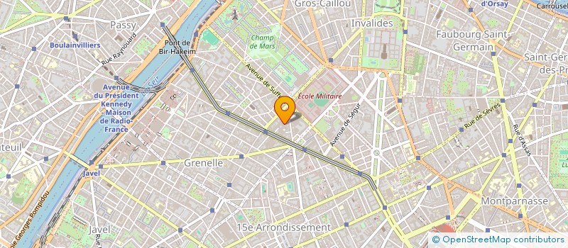 localisation de l'entreprise CLUB PELOTE BASQUE PARIS  PARIS