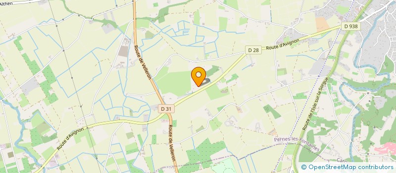 localisation de l'entreprise CLUB PERNOIS DU CHIEN DE DEFENCE  PERNES-LES-FONTAINES