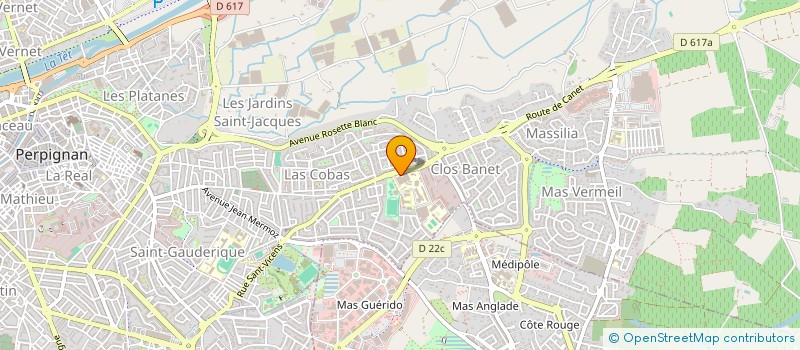 localisation de l'entreprise CLUB PERPIGNAN ECHECS à PERPIGNAN
