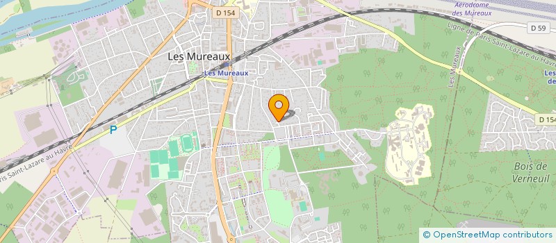 localisation de l'entreprise CLUB PHILATELIQUE DES MUREAUX à LES MUREAUX