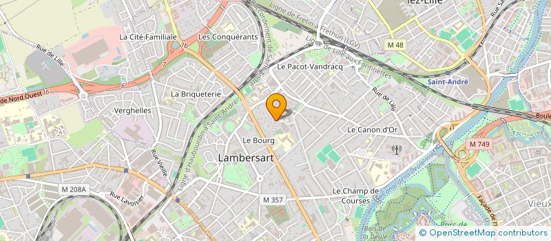 localisation de l'entreprise CLUB PHILATELIQUE LAMBERSATOIS à LAMBERSART