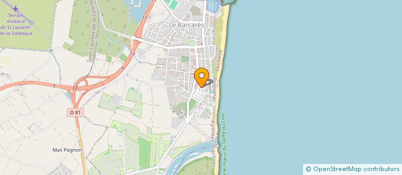 localisation de l'entreprise CLUB PHOTO BARCARESIEN  LE BARCARES