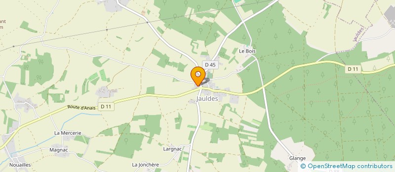 localisation de l'entreprise CLUB PHOTO DE JAULDES  JAULDES