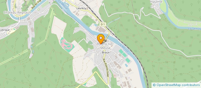 localisation de l'entreprise CLUB PHOTO-LOISIR  BOGNY-SUR-MEUSE