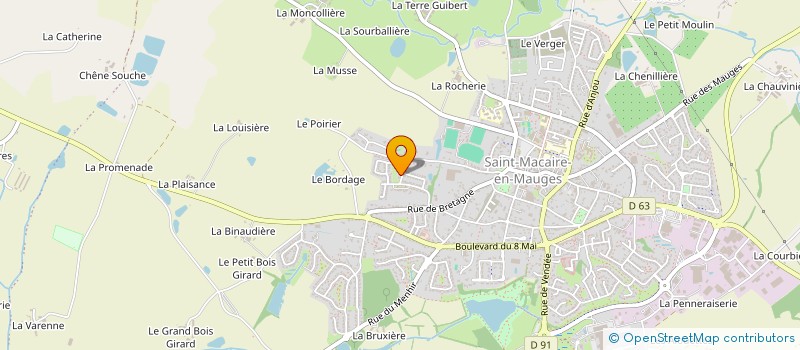 localisation de l'entreprise CLUB PHOTO MACAIROIS à SEVREMOINE