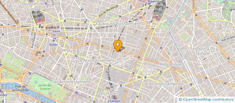 localisation de l'entreprise CLUB PIZZA  PARIS