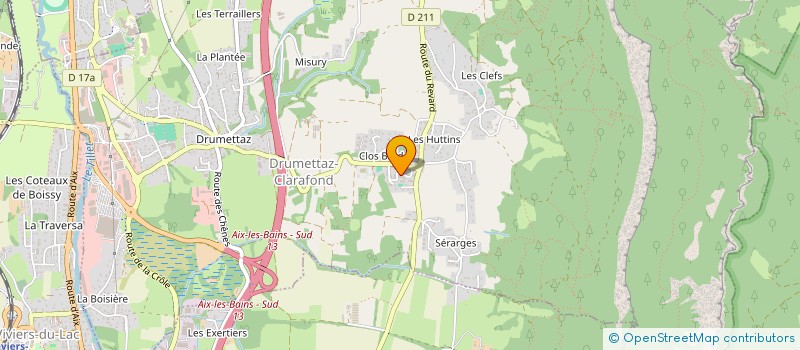 localisation de l'entreprise CLUB PLONGEZ LIBRE à MERY