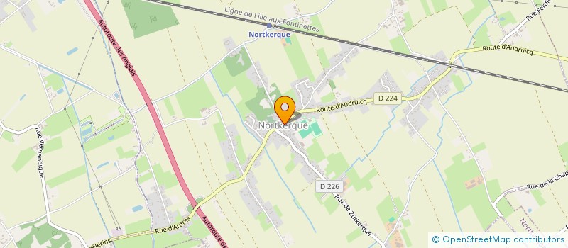 localisation de l'entreprise CLUB PLUS DOUCE LA VIE DE NORTKERQUE  NORTKERQUE