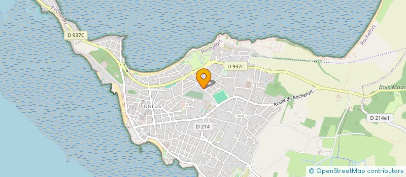 localisation de l'entreprise CLUB PONGISTE FOURASIN  FOURAS