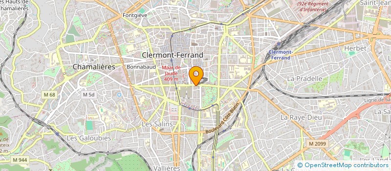 localisation de l'entreprise CLUB PORSCHE AUVERGNE  CLERMONT-FERRAND