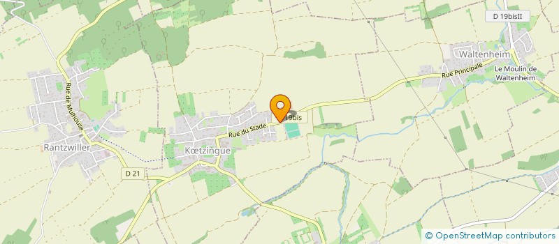 localisation de l'entreprise CLUB POTERIE FRANCOISE HAAS  KTZINGUE