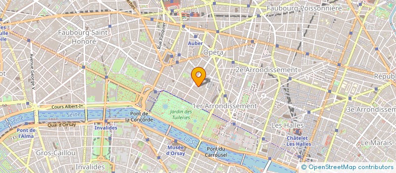 localisation de l'entreprise CLUB PRESTIGE à PARIS