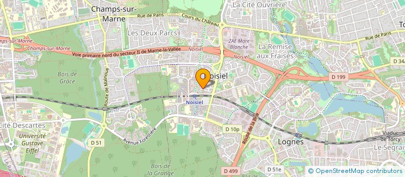 localisation de l'entreprise CLUB PREVENTION VAL MAUBUEE  NOISIEL