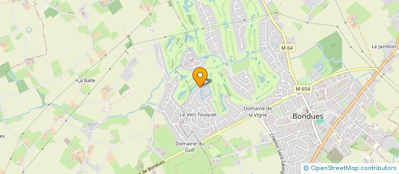 localisation de l'entreprise CLUB PROBUS BONDUES 3 VILLES  BONDUES