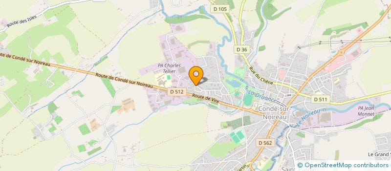 localisation de l'entreprise CLUB PUGILISTIQUE CONDEEN  CONDE-EN-NORMANDIE