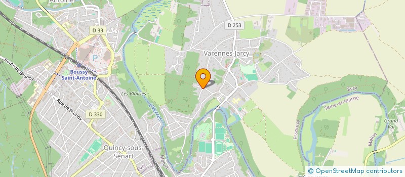 localisation de l'entreprise CLUB PYRAMIDE SEKHMET  VARENNES-JARCY