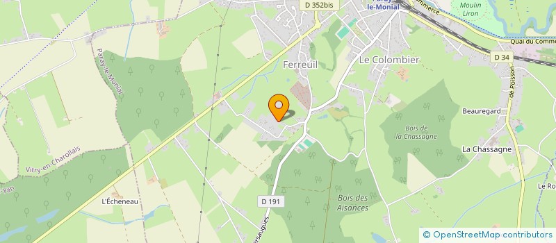 localisation de l'entreprise CLUB QUESTION POUR UN CHAMPION DE PARAY-LE-MONIAL à PARAY LE MONIAL