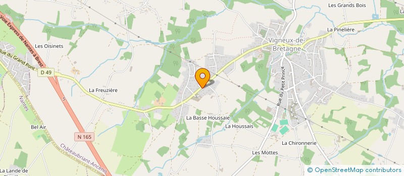 localisation de l'entreprise CLUB QUESTION POUR UN CHAMPION DE VIGNEUX DE BRETAGNE à VIGNEUX-DE-BRETAGNE