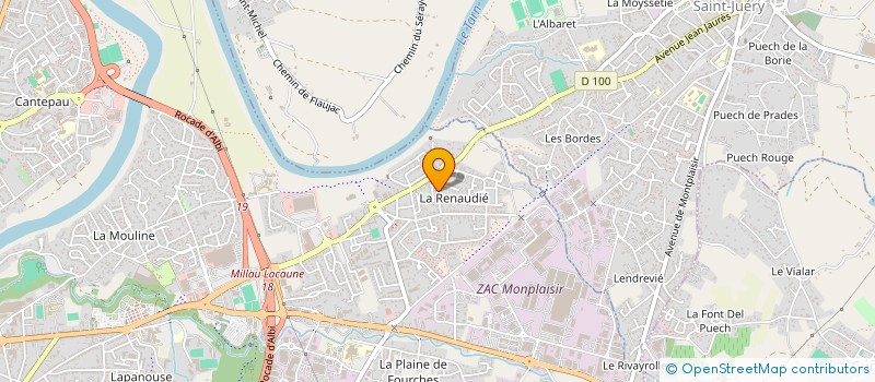 localisation de l'entreprise CLUB QUESTIONS POUR UN CHAMPION D'ALBI à ALBI