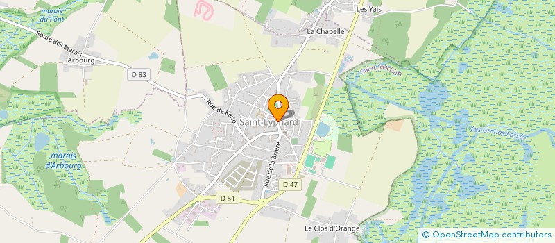 localisation de l'entreprise CLUB QUESTIONS POUR UN CHAMPION DE SAINT ANDRE DES EAUX à HERBIGNAC