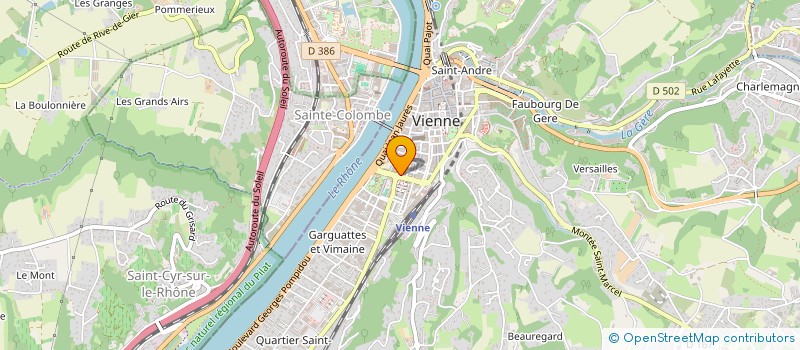 localisation de l'entreprise CLUB QUESTIONS POUR UN CHAMPION DE VIENNE à VIENNE