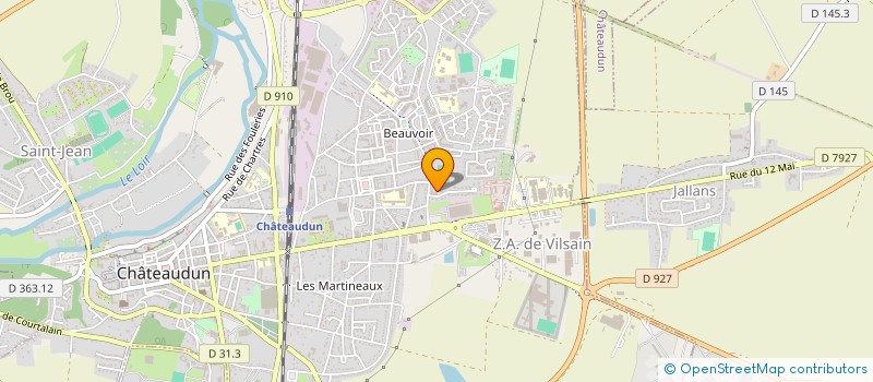 localisation de l'entreprise CLUB RADIO-AMATEUR à CHATEAUDUN