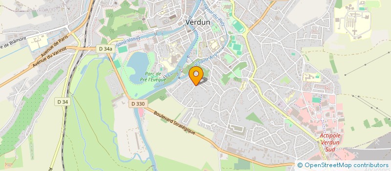 localisation de l'entreprise CLUB RADIOAMATEUR LA FORESTIERE à VERDUN