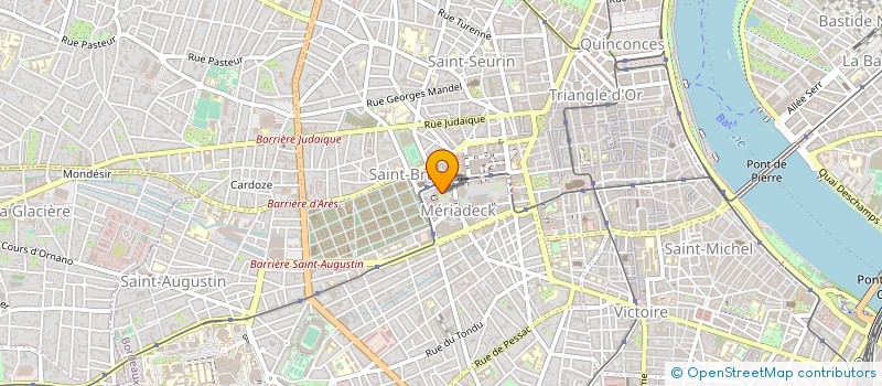localisation de l'entreprise CLUB RECHERCHES ET ORGANIS COMMERCIALES à BORDEAUX