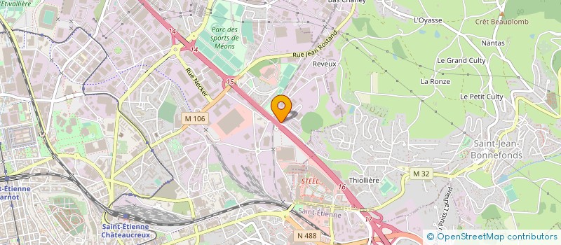 localisation de l'entreprise CLUB REGIONAL D ENTREPRISES POUR L INSERTION LOIRE ET HAUTE LOIRE à SAINT-ETIENNE