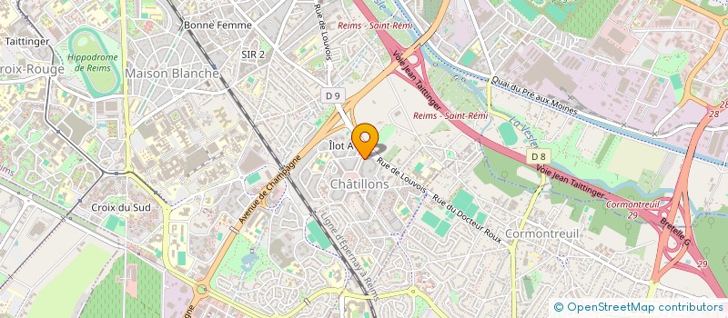 localisation de l'entreprise CLUB REIMS ULTIMATE  REIMS