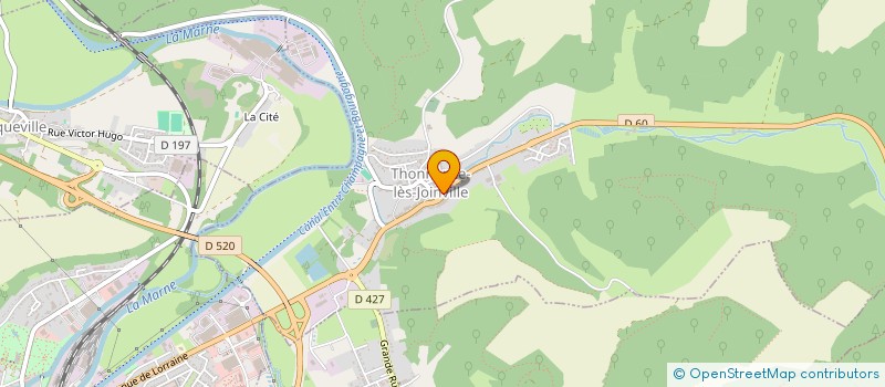 localisation de l'entreprise CLUB RENCONTRE à THONNANCE-LES-JOINVILLE
