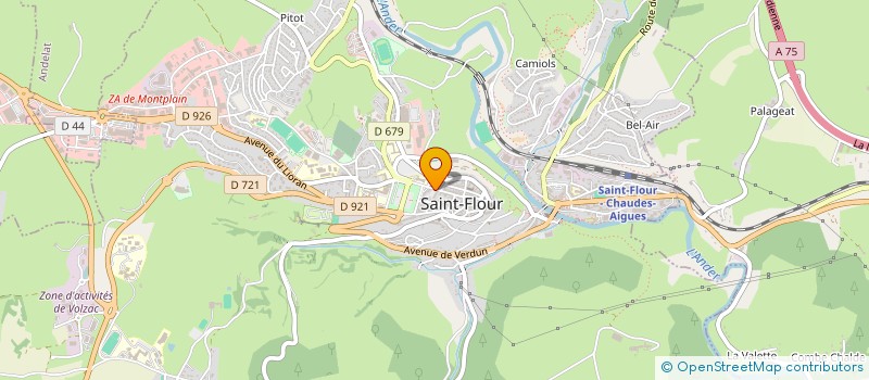 localisation de l'entreprise CLUB RENCONTRE ET ENTRAIDE à SAINT-FLOUR