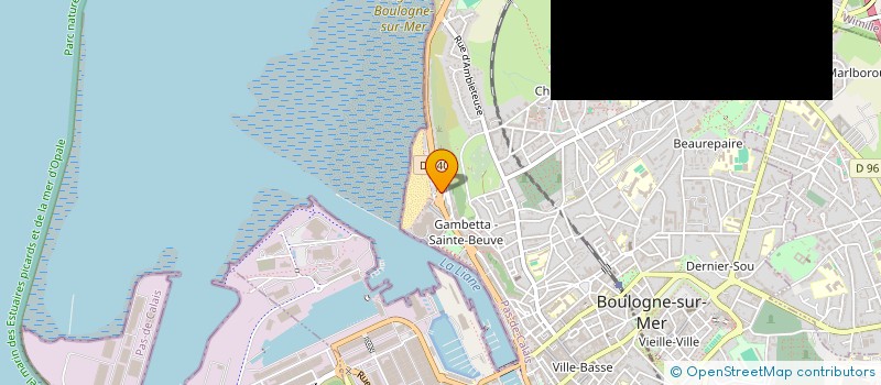 localisation de l'entreprise CLUB ROTARACT DE BOULOGNE-COTE D'OPALE à BOULOGNE-SUR-MER