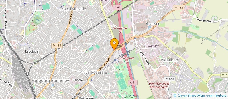 localisation de l'entreprise CLUB ROTARACT DE REVEL/LAURAGAIS à TOULOUSE