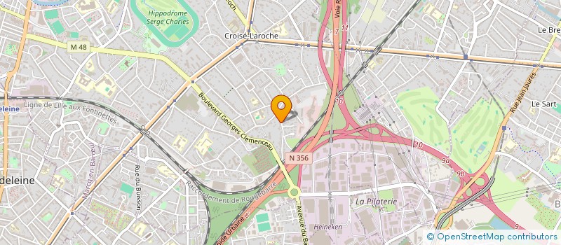localisation de l'entreprise CLUB RUNNER à MARCQ-EN-BARŒUL