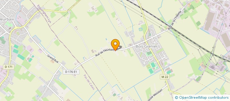 localisation de l'entreprise CLUB RURAL DE L AMITIE  BOIS-GRENIER