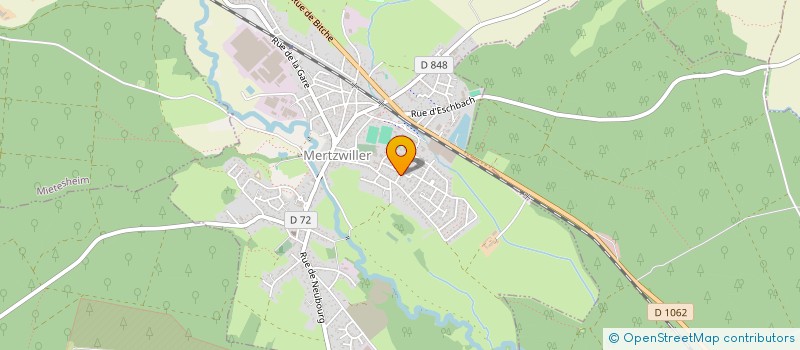 localisation de l'entreprise CLUB RURAL DES AINES DE MIETESHEIM  MIETESHEIM